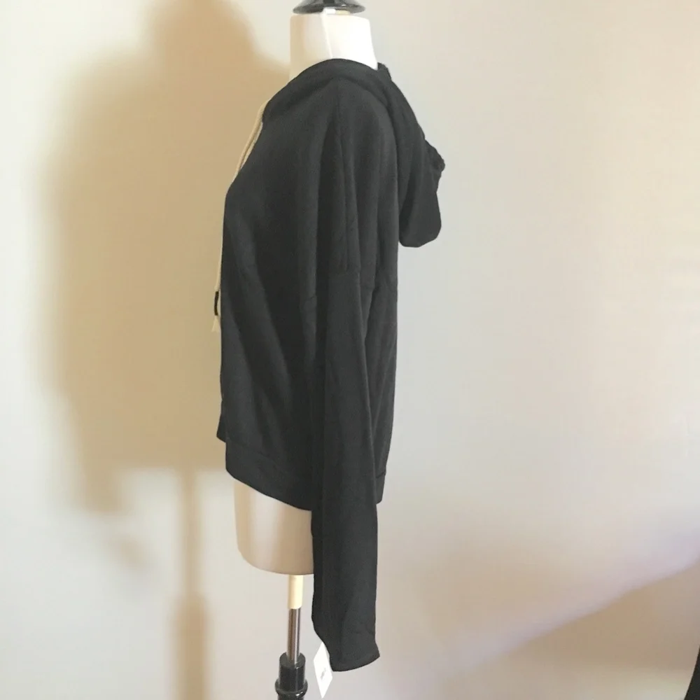 MODEL + MAKE Dreamy Kimono Sleeve Hoodie Size L